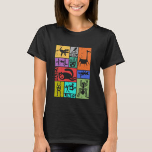 Nazca Lines Ancient Astronaut Südamerika Peru G T-Shirt