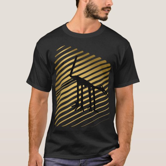 Nazca Lines Geoglyphen - alte Tiere T-Shirt (Vorderseite)