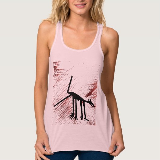 Nazca Lines Geoglyphs - Antike Tiere Tank Top (Vorderseite)
