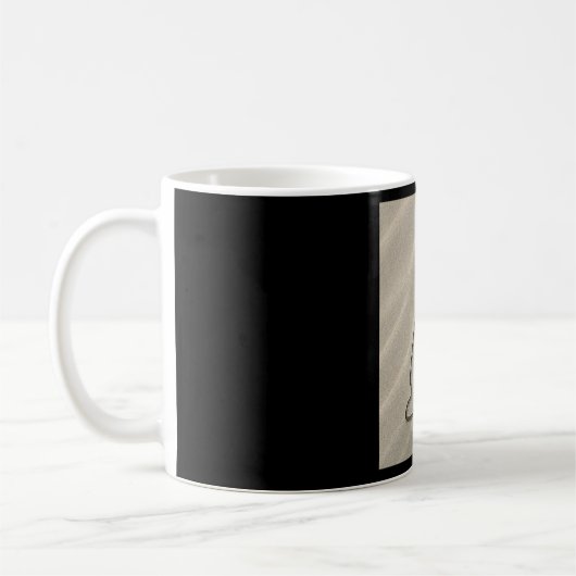 NAZCA LINES HUMAN NAZCA LINES ART Geoglyphen Kaffeetasse (Links)