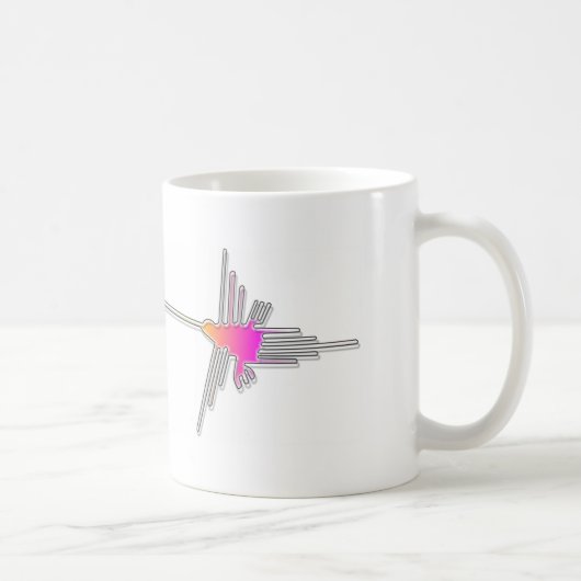 Nazca Lines Hummingbird Kaffeetasse (Rechts)