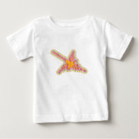 Nazca Lines Hummingbird mit zerknittertem Papieref