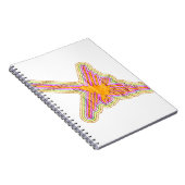 Nazca Lines Hummingbird mit zerknittertem Papieref Notizblock (Rechte Seite)