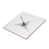 Nazca Lines Hummingbird Newsprint Fliese (Seite)