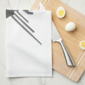 Nazca Lines Hummingbird Newsprint Handtuch (Viertel Falte)