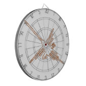 Nazca Lines Hummingbird Sketch Dartscheibe (Vorderseite Links)