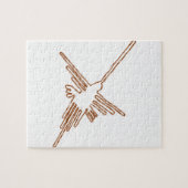 Nazca Lines Hummingbird Sketch Puzzle (Horizontal)