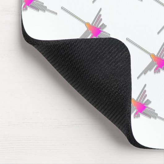 Nazca Lines Hummingbirds - geteerte Version Mousepad (Ecke)