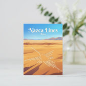 Nazca-Linien Peru Postkarte (Stehend Vorderseite)