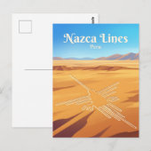 Nazca-Linien Peru Postkarte (Vorne/Hinten)