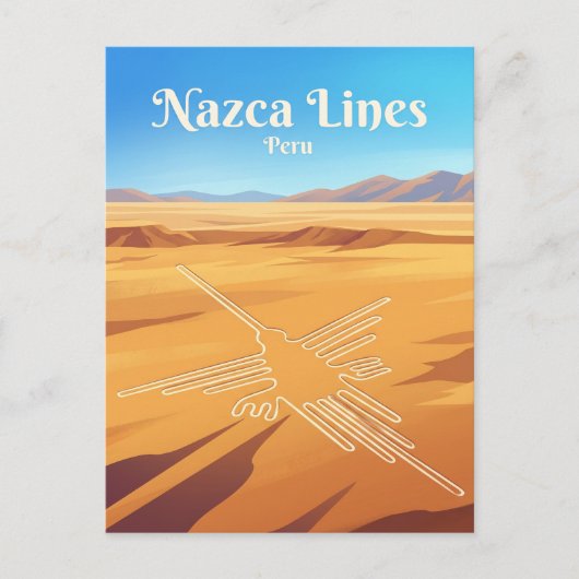 Nazca-Linien Peru Postkarte (Vorderseite)