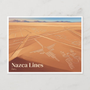 Nazca-Linien Peru Postkarte