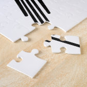 Nazca Peru Hummingbird mit geschwungenem Text Puzzle (Seite)