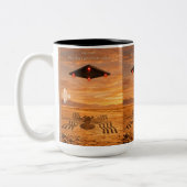 Nazca Spider Zweifarbige Tasse (Links)