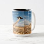 Nazca The monkey Zweifarbige Tasse (VorderseiteRechts)