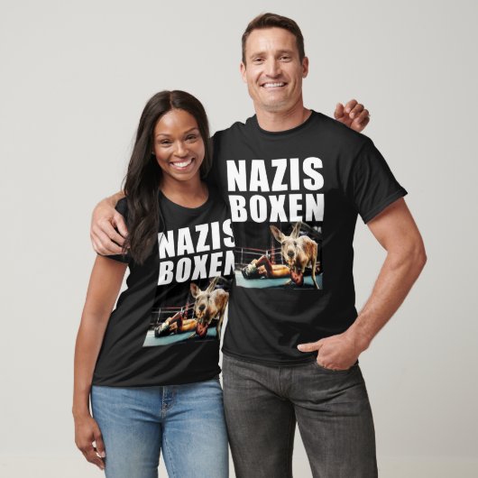 Nazis boxen Demo gegen Recht und Gewalt mit T-Shirt (Unisex)