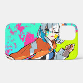nazuna street art iphone case (Rückseite (Horizontal))