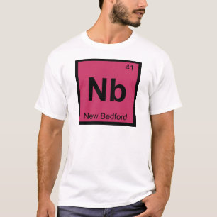 Nb - New Bedford Massachusetts Chemie-Symbol T-Shirt