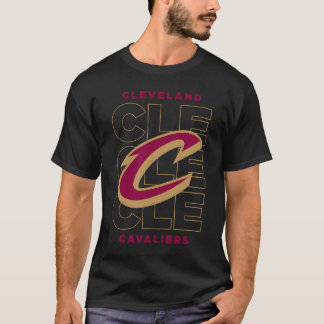 Nba Cleveland Cavaliers gestapelte City-Logo-T - S T-Shirt