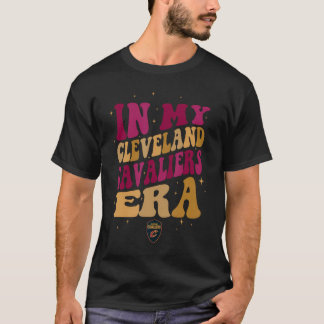 Nba in meinem Cleveland Cavaliers Era Retro Wave L T-Shirt