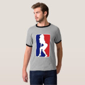 NBA lustiger Wecker-T - Shirt (Vorne ganz)