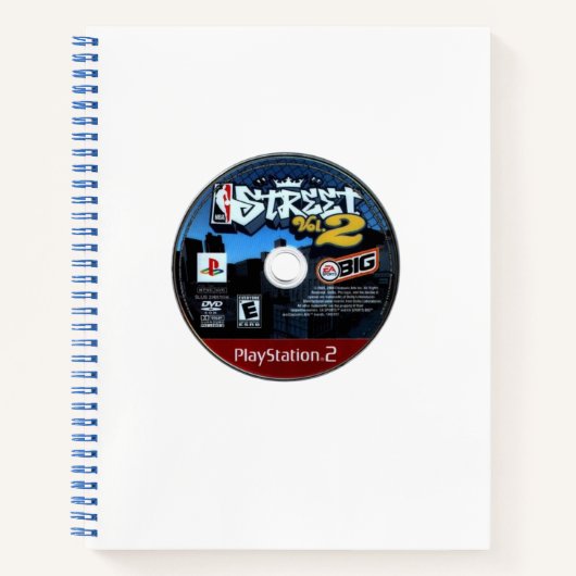 NBA Street Spiral Hardcover Notebook Notizblock (Vorderseite)