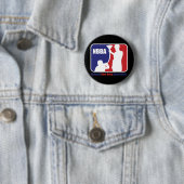 NBBA, Nationatl Bier Bong Vereinigung Button (Beispiel)
