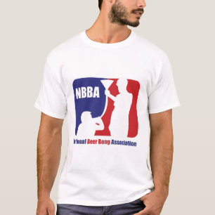 NBBA, Nationatl Bier Bong Vereinigung T-Shirt