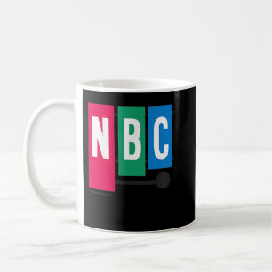 NBC Vintag 1954 Peacock Komfortabel Kaffeetasse