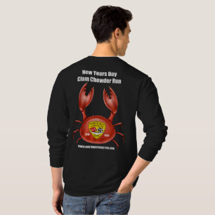 NBCA New Years Day Clam Chowder Run T - Shirt