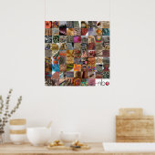 NBO 2020 Nahes Basketry-Poster erhalten Poster (Küche)