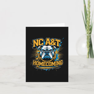 Nc A&amp;t Univ Heimkehr-Grafik  Karte