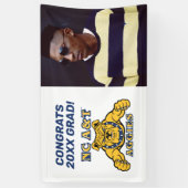 NC A&T Aggies | Aggie Bulldog Banner (Vertikal)