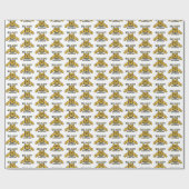 NC A&T Aggies | Aggie Bulldog Geschenkpapier (Flach)