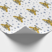 NC A&T Aggies | Aggie Bulldog Geschenkpapier (Ecke)