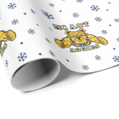 NC A&T Aggies | Aggie Bulldog Geschenkpapier (Rolleneckpunkt)