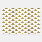 NC A&T Aggies | Aggie Bulldog Geschenkpapier Set (Vorderseite 2)