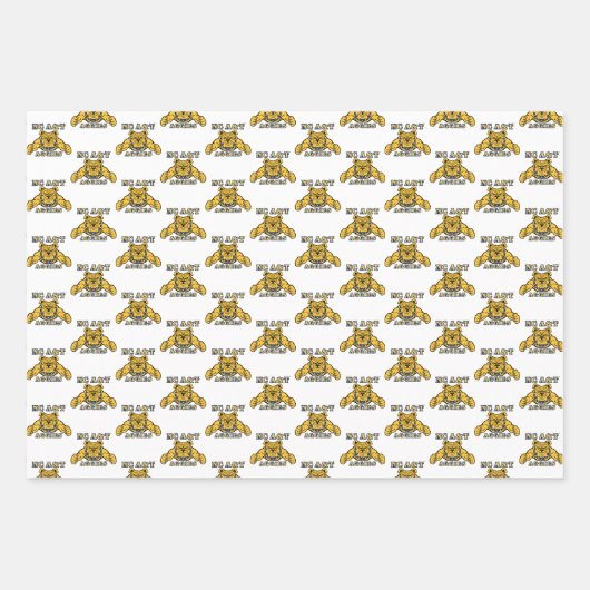 NC A&T Aggies | Aggie Bulldog Geschenkpapier Set (Vorderseite)