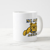 NC A&T Aggies | Aggie Bulldog Jumbo-Tasse (Vorderseite Rechts)