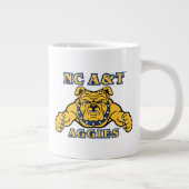 NC A&T Aggies | Aggie Bulldog Jumbo-Tasse (Rechts)