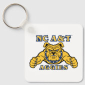 NC A&T Aggies | Aggie Bulldog Schlüsselanhänger (Vorderseite)