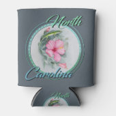 NC Anole & Hibiskus Dosenkühler (Vorderseite)