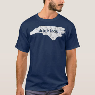 NC Craft Beer Drinker Lokales T-Shirt