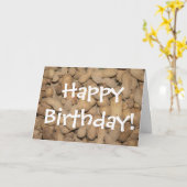 NC Erdnüsse, Happy Birthday! Karte (Gelbe Blume)