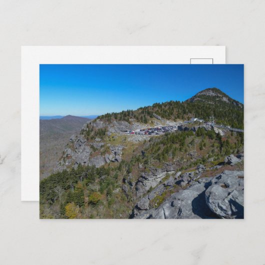 NC Landschaftlicher Großvater Bergansicht Foto Postkarte (Vorne/Hinten)
