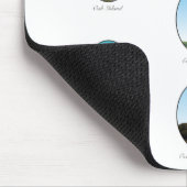 Nc-Leuchttürme kombinierte zwei Mousepad (Ecke)