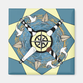 NC Leuchttürme - Magnet