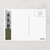 NC Lighthouse Postkarte (Rückseite)