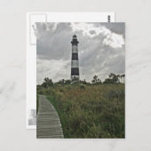 NC Lighthouse Postkarte (Vorne/Hinten)