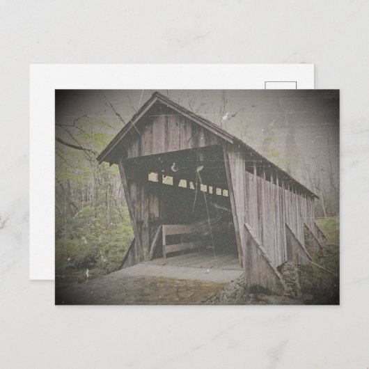 NC Old Bridge Postcard Postkarte (Vorne/Hinten)